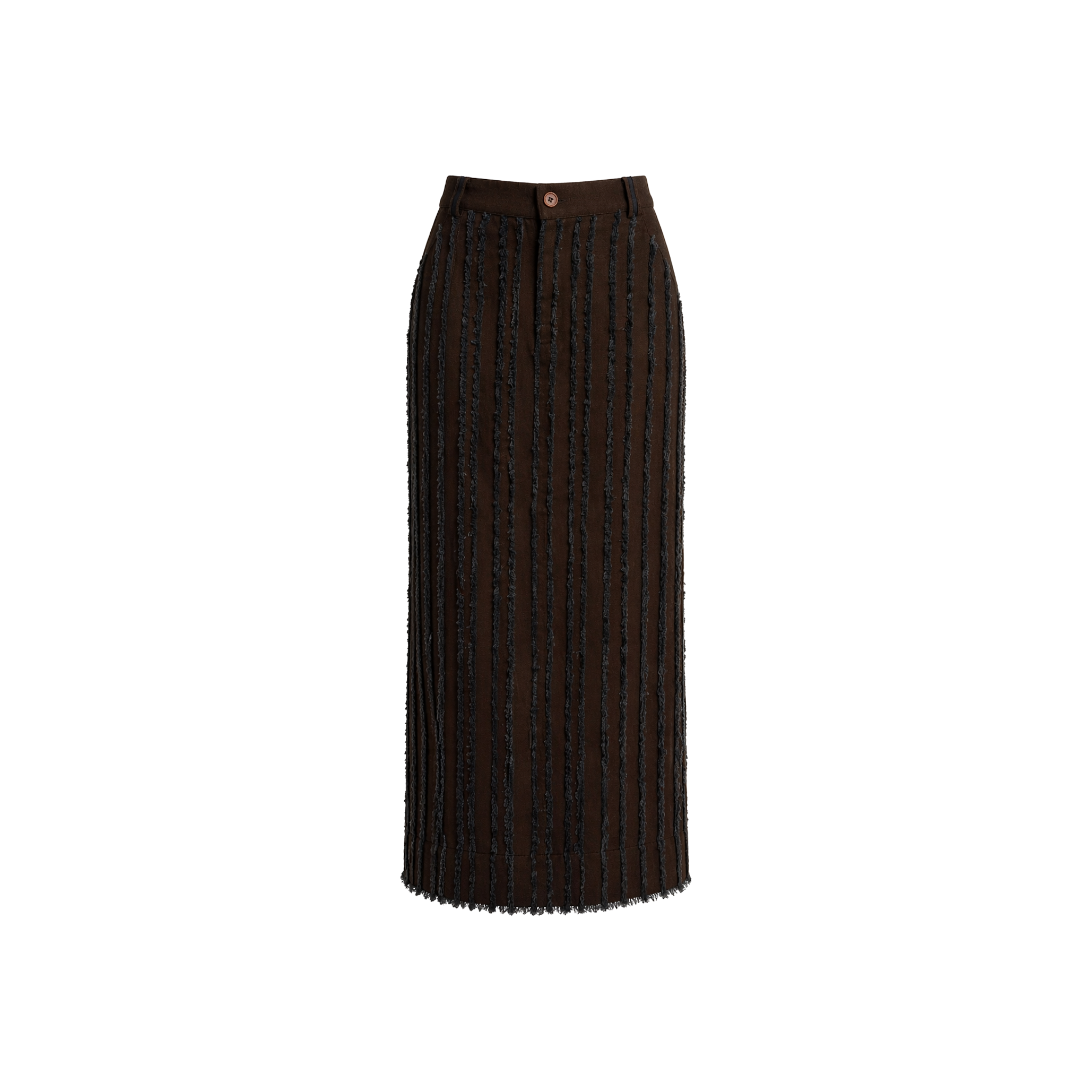 Trame Maxi Skirt Brown