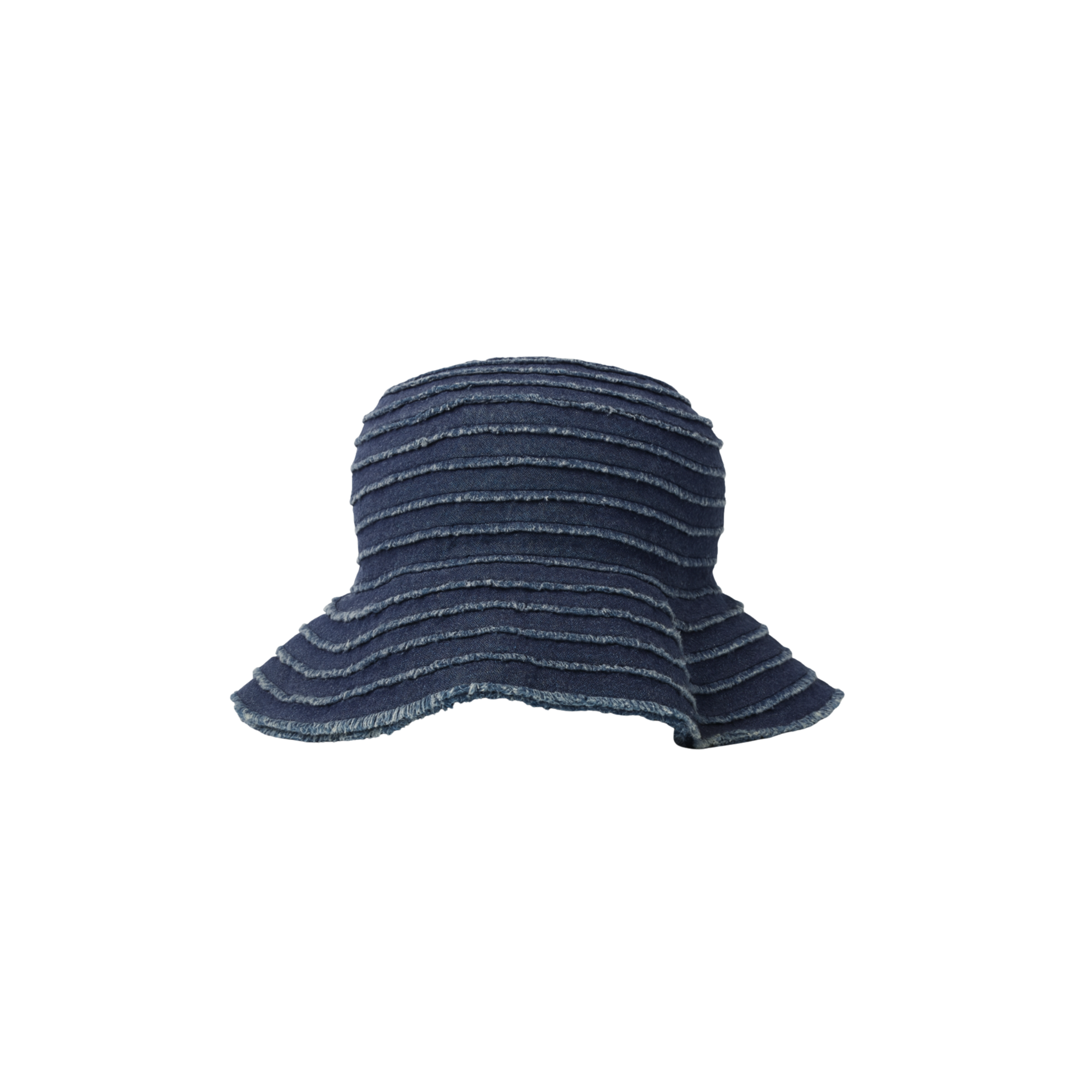 Sombrero Tiras Denim Azul