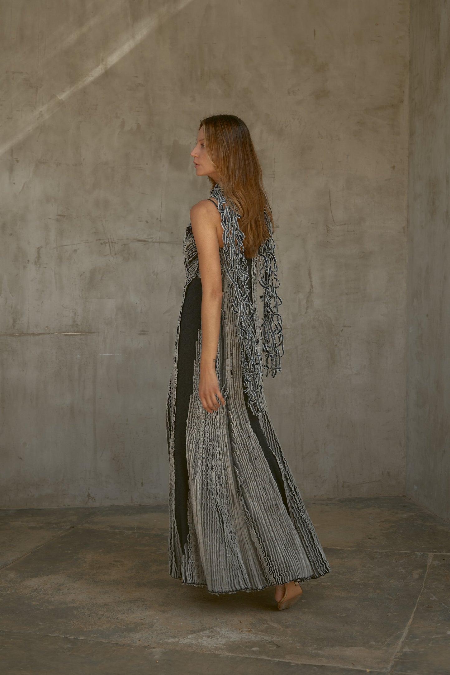 Chall Tiras Denim Gris