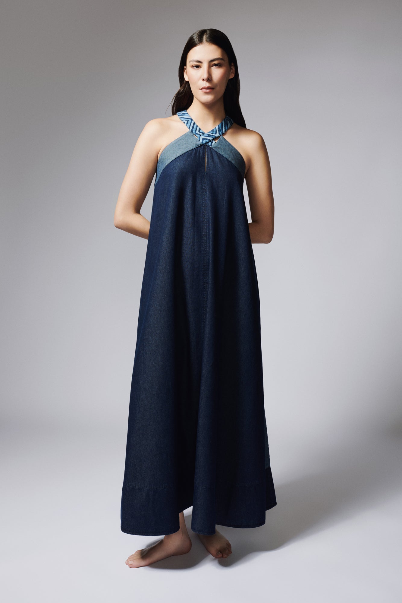 VESTIDO LARGO MOLA