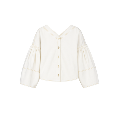 Camisa Tulipan Blanca