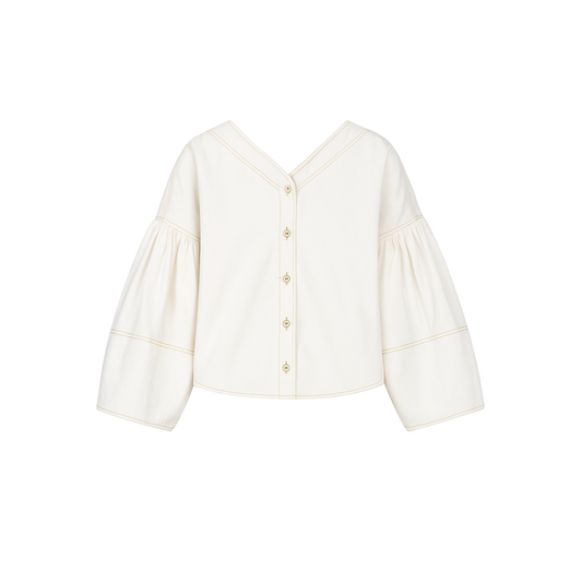 Camisa Tulipan Blanca