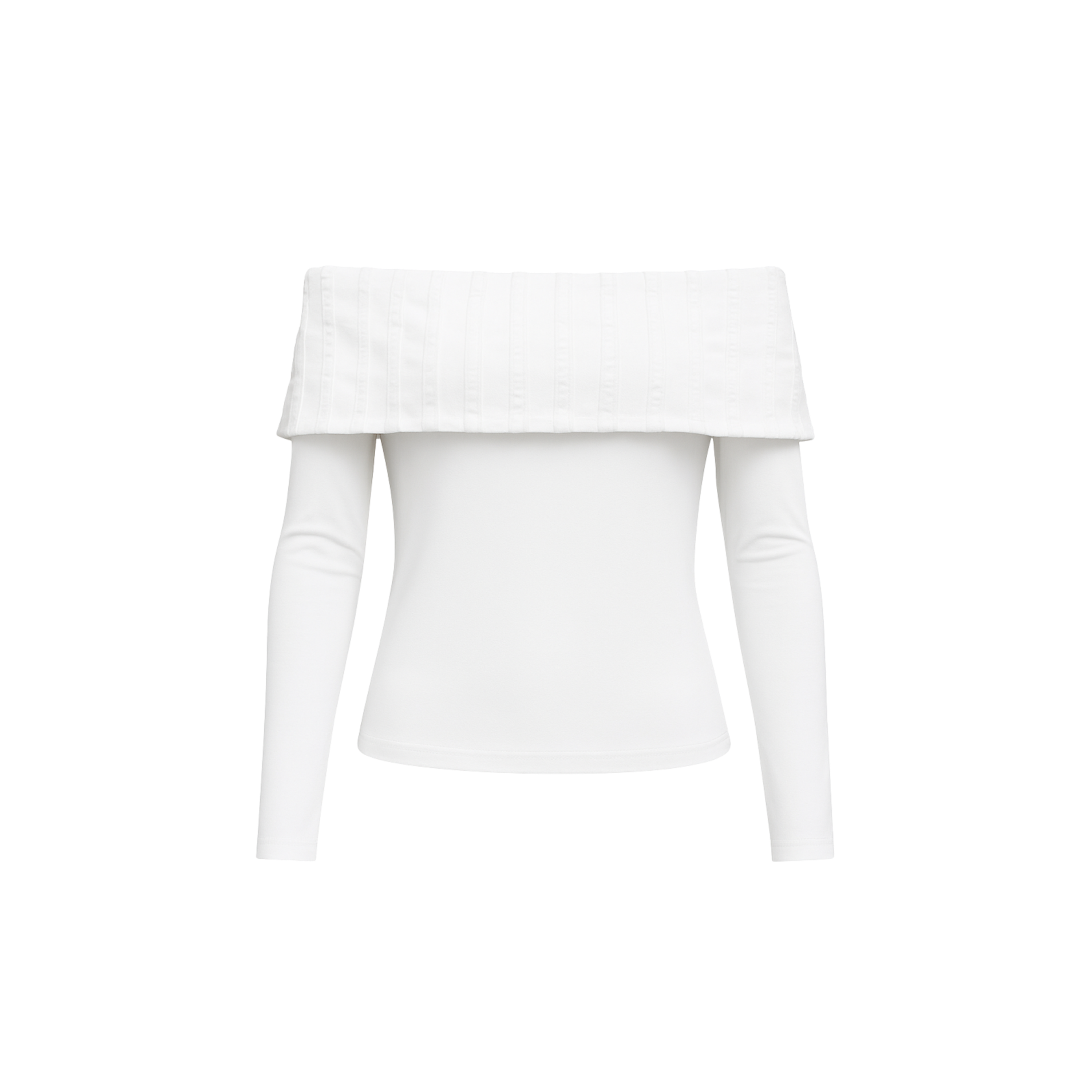 Blusa Bandeja Marfil (Manga Larga)