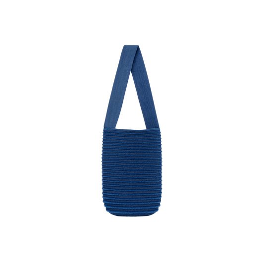 Mochila Tiras Denim Azul