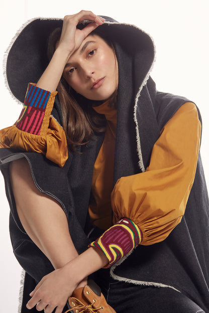 BLUSA PUFF DOS MANGAS MOLA