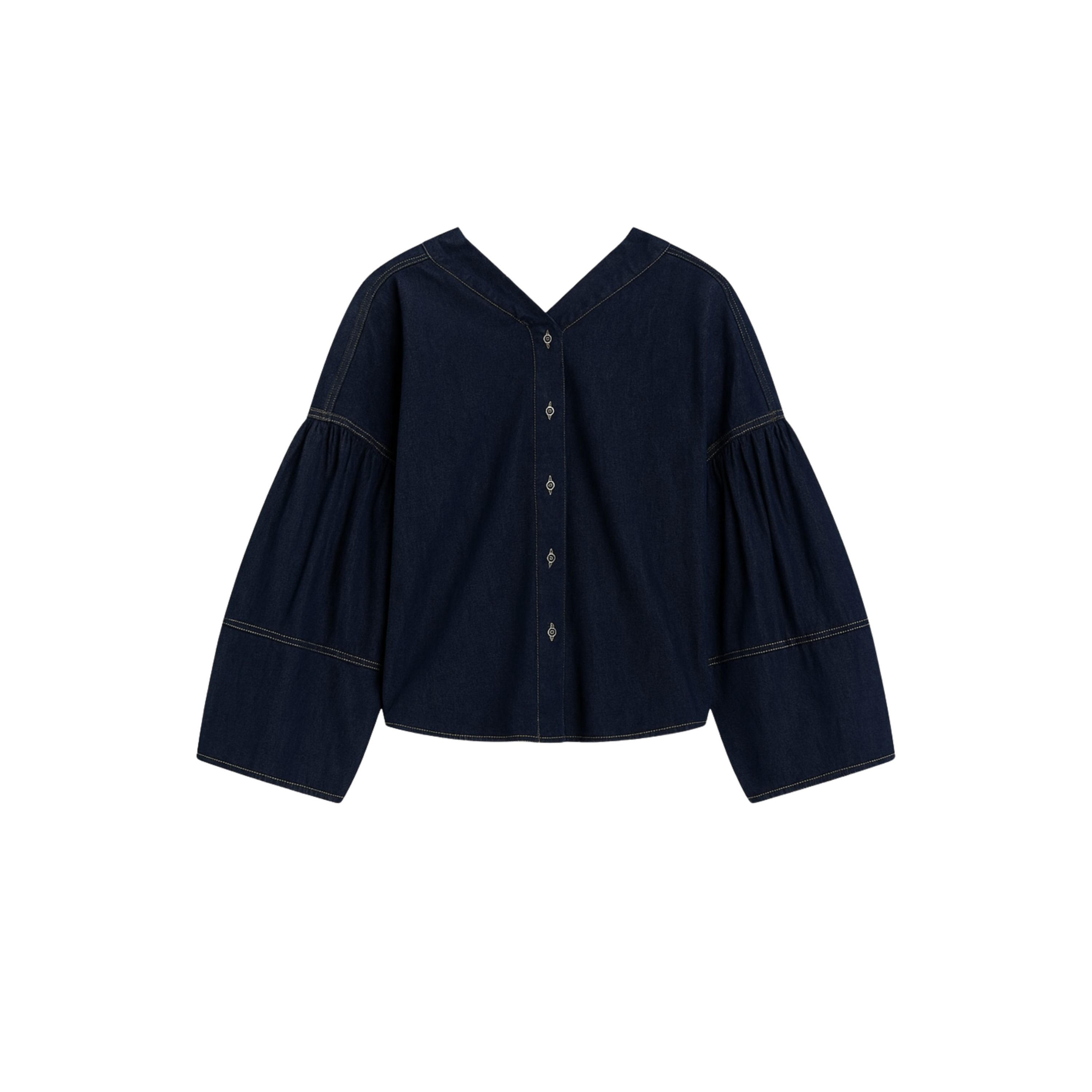 Camisa Tulipan Denim
