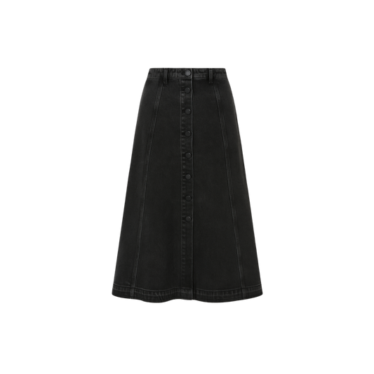 Falda Amanecer Denim Negro