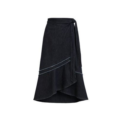 Falda Campana Denim Azul