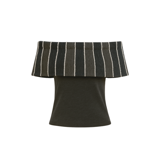 Blusa Bandeja Sisa Gris