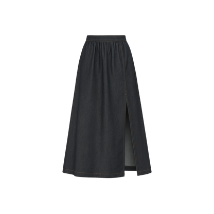 Falda Brisa Denim Azul Oscuro