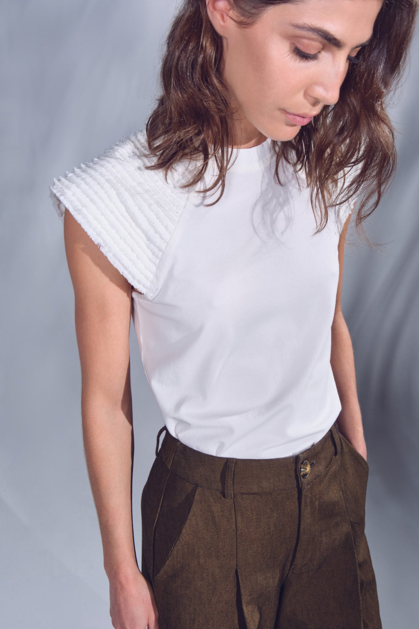 Shiro Top Ivory