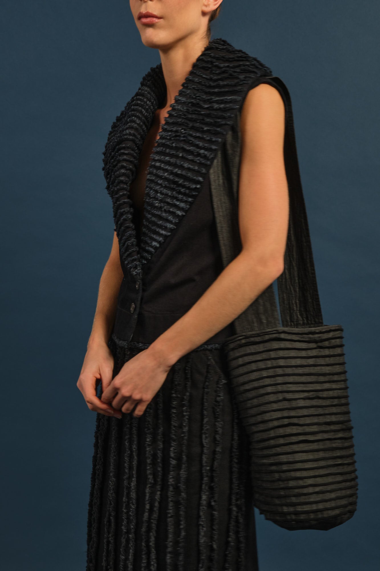 Trame Maxi Skirt Black