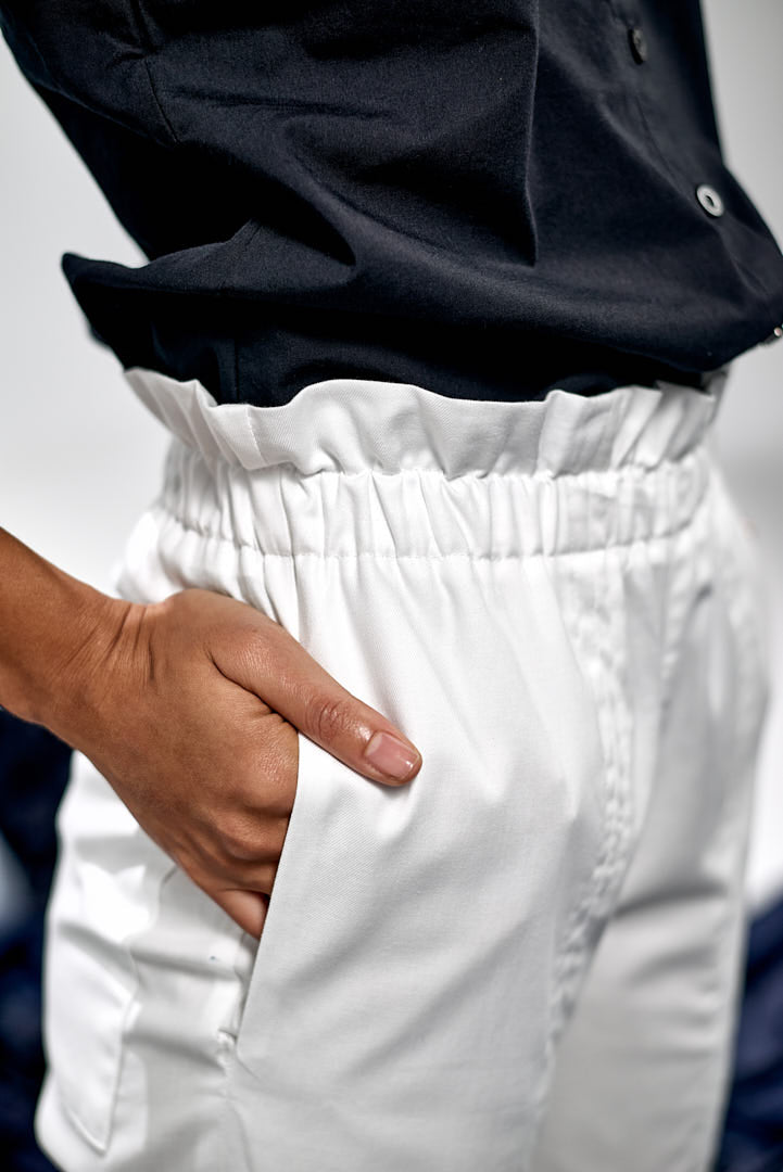 PANTALON COORDINADO TWILL BLANCO