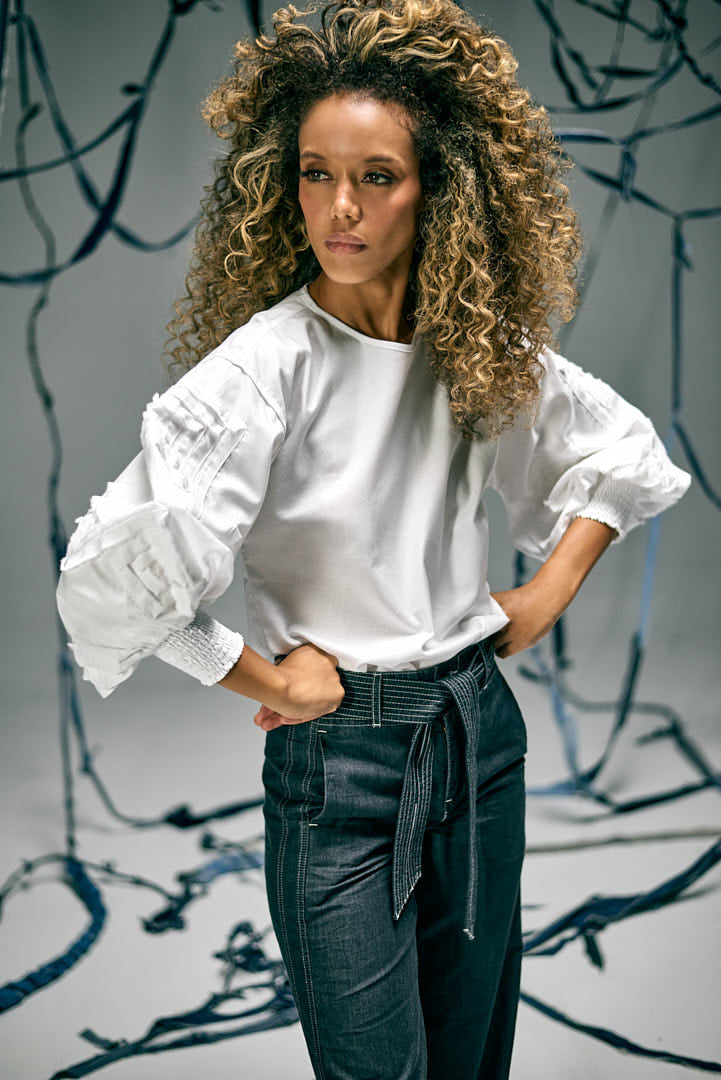 PANTALON FLOW DENIM