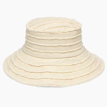 Sombrero Tiras Denim Crudo