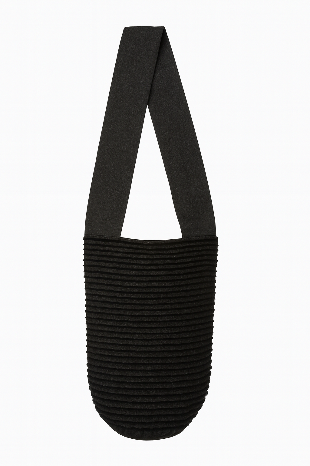 Mochila Tiras Denim Negra