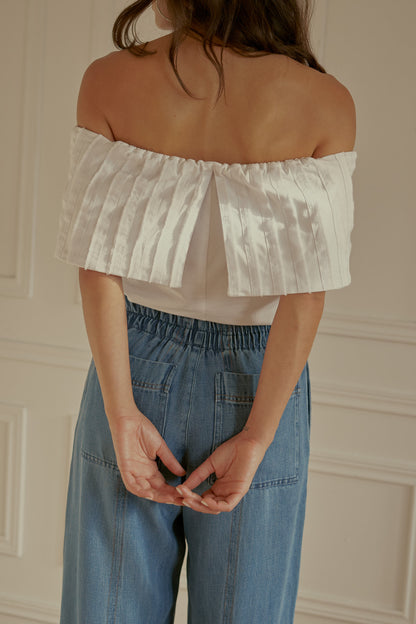 Blusa Bandeja Sisa Blanco