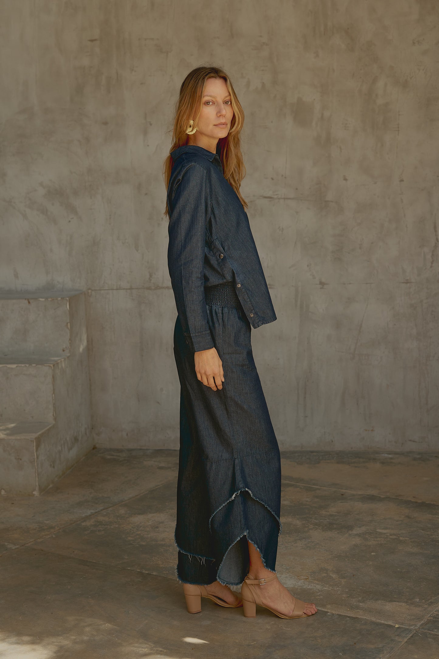 Pantalon Bruma Denim Azul